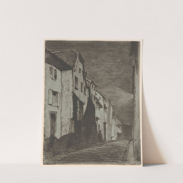 Street at Saverne (1858) by James Abbott McNeill Whistler