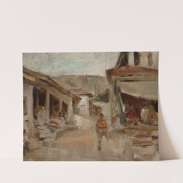 Street – Bakhchisaray. From the journey to Crimea by Jan Ciągliński