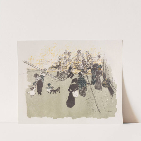 Street Corner (1899) by Pierre Bonnard