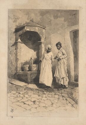 Street Fountain in St. Pierre (1882-1886)
