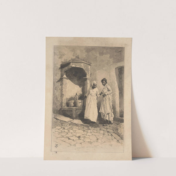 Street Fountain in St. Pierre (1882-1886) by Milton J. Burns