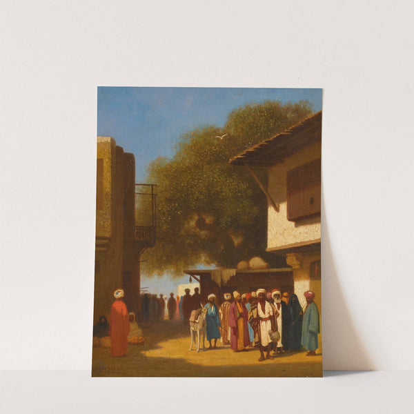 Street in Cairo by Charles Théodore Frère