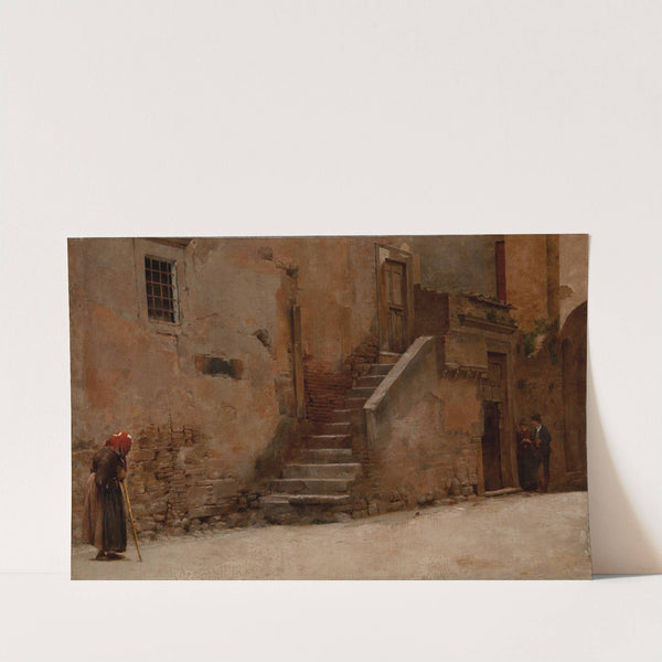Street in Italy by Belmiro de Almeida