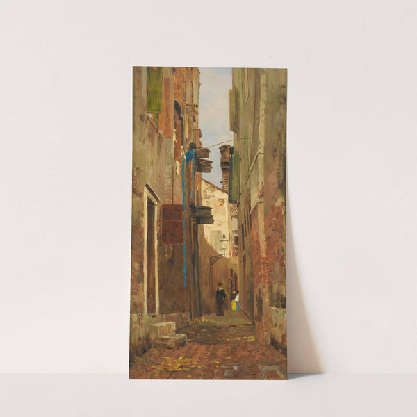 Street In Italy by Tina Blau