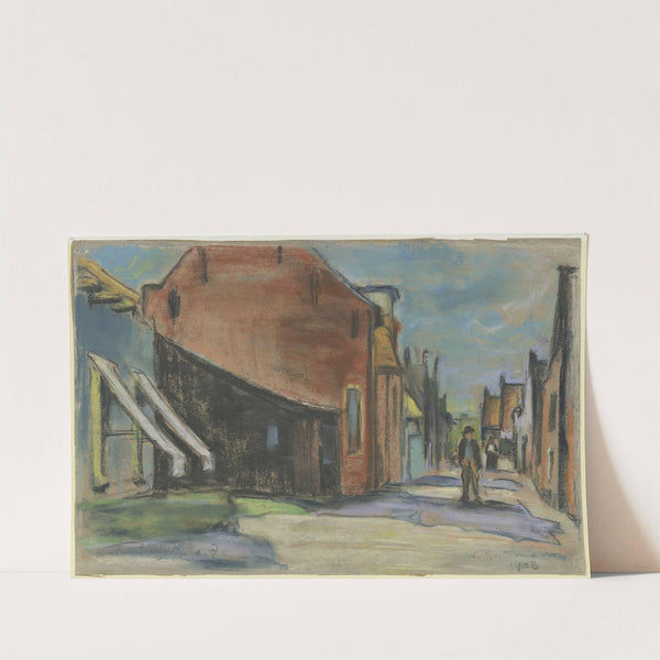 Street in Katwijk by Wilhelm Gutmann