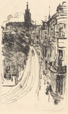 Street in Königsberg (Strasse in Königsberg)