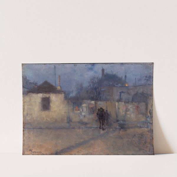 Street in Montparnasse, Paris by Nils Kreuger