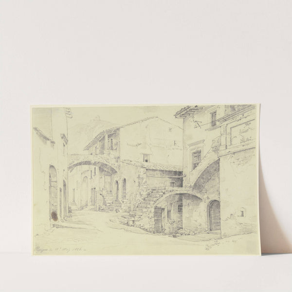 Street in Terni-Papigno by Ernst Fries
