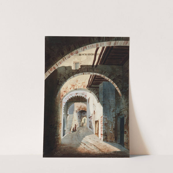 Street in Tétouan by Eduardo Flórez Ibáñez