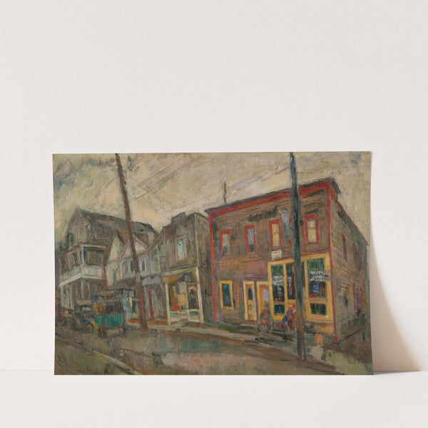 Street in the Bronx by Abraham Manievich