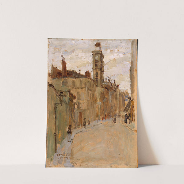 Street in the Latin Quarter by Frank Edwin Scott