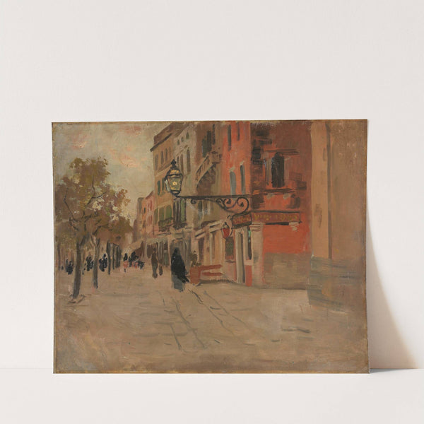 Street in Venice by Frits Thaulow