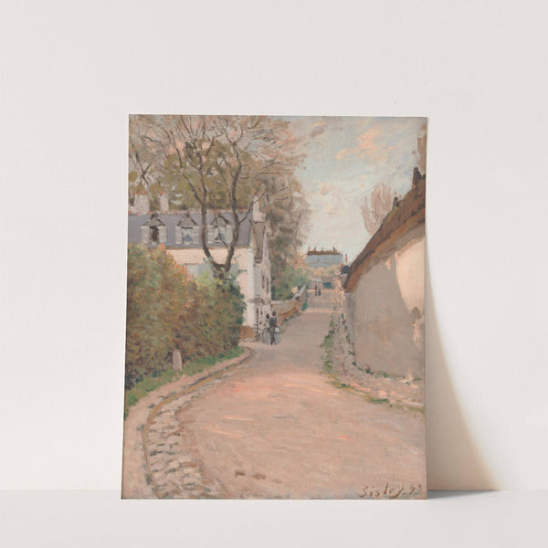 Street in Ville-d’Array (1873) by Alfred Sisley
