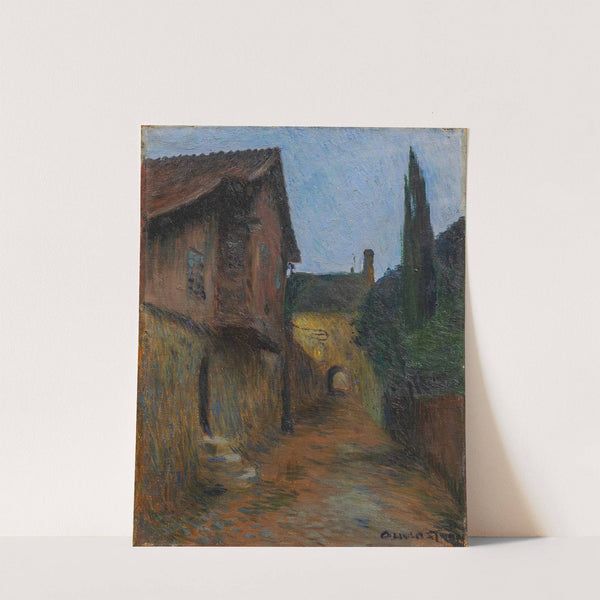 Street in Visby by Otto Holmström