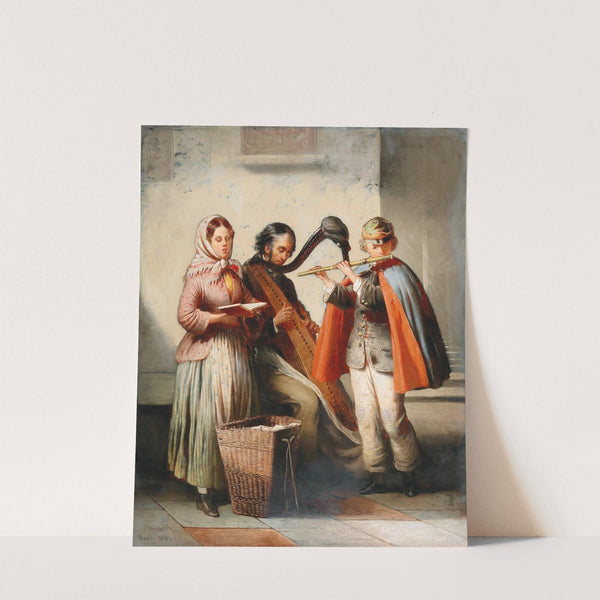 Street Musicians by Antonin Hölperl