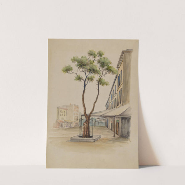 Street Scene by American 20th Century