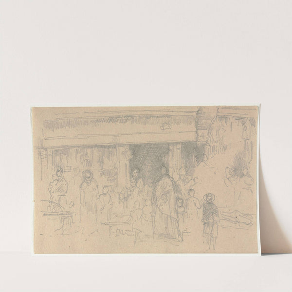 Street Scene by James Abbott McNeill Whistler