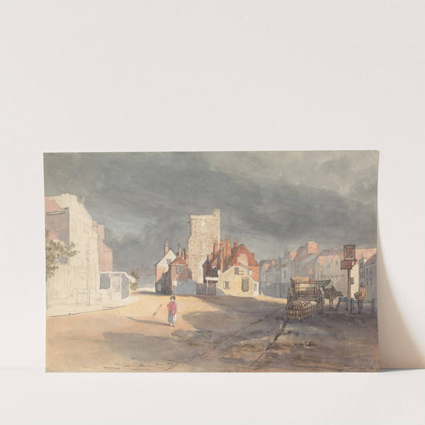 Street Scene at Stratford by Bow by Thomas Shotter Boys