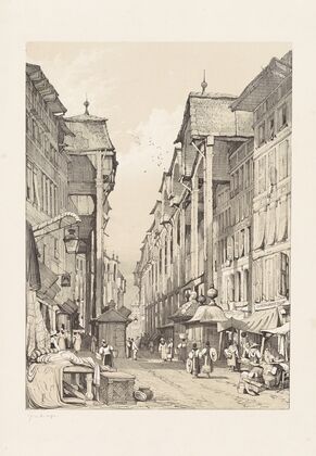 Street Scene Geneva (1839)