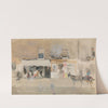 Street Scene in Chelsea (ca. 1888) by James Abbott McNeill Whistler