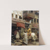 Street Scene in India (ca. 1885) by Edwin Lord Weeks