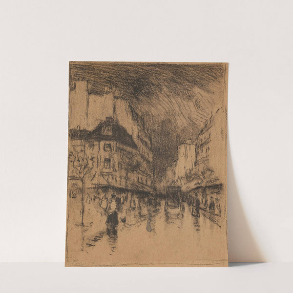 Street Scene, Paris (1898) by Robert Henri