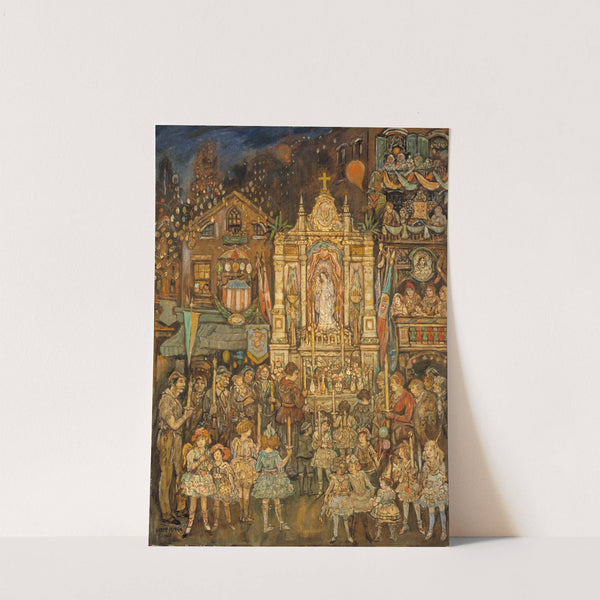 Street Shrine (1931) by Jerome Myers