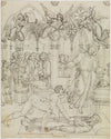 Streit des Hl. Franziskus mit dem Satan um die Seele des Mönches Guido da Montefeltro (Dante Inferno, Canto 27, V 112)
