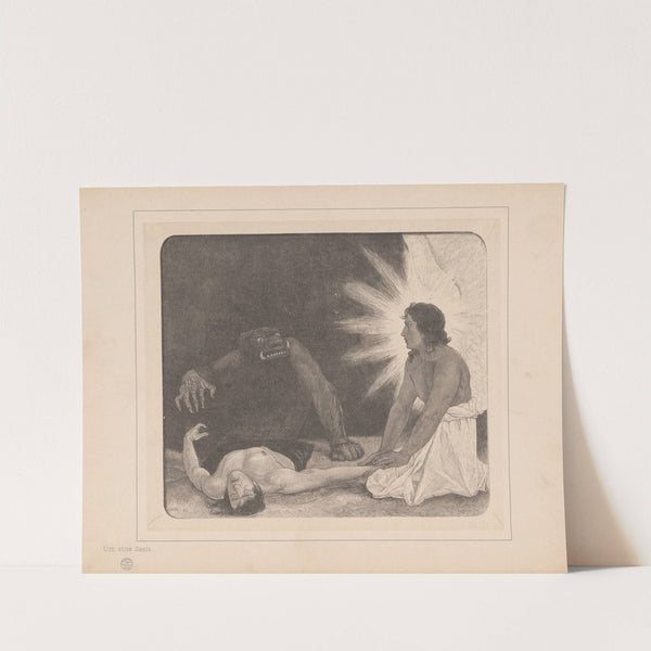 Strijd om een ziel by Johann Jakob Weber