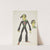 String Fever(marionette): Black coat with green lapels (1934-1943) by E. Moore