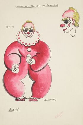 String Fever(marionette): Clown for Pantomime (1934-1943)