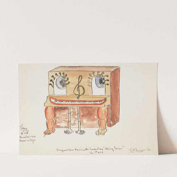 String Fever(marionette): Piano (1934-1943) by Irving M. Reizes