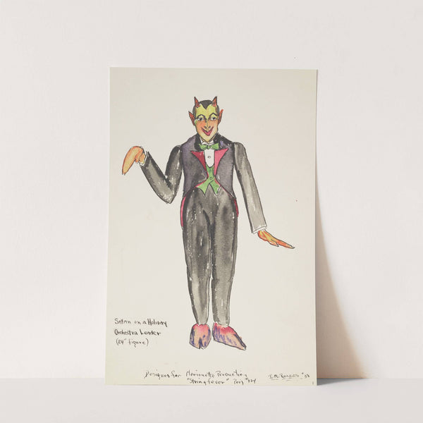 String Fever(marionette): Satan on a Holiday Orchestra Leader (1934-1943) by Irving M. Reizes