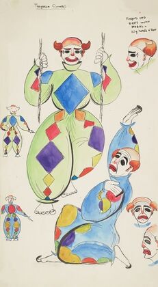 String Fever(marionette): Trapeze clowns (1934-1943)