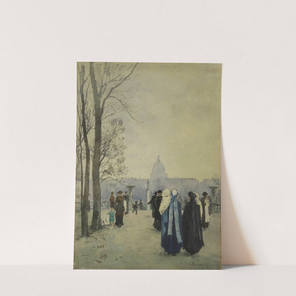 Stroll in the park (between 1891 and 1893) by Aleksander Gierymski