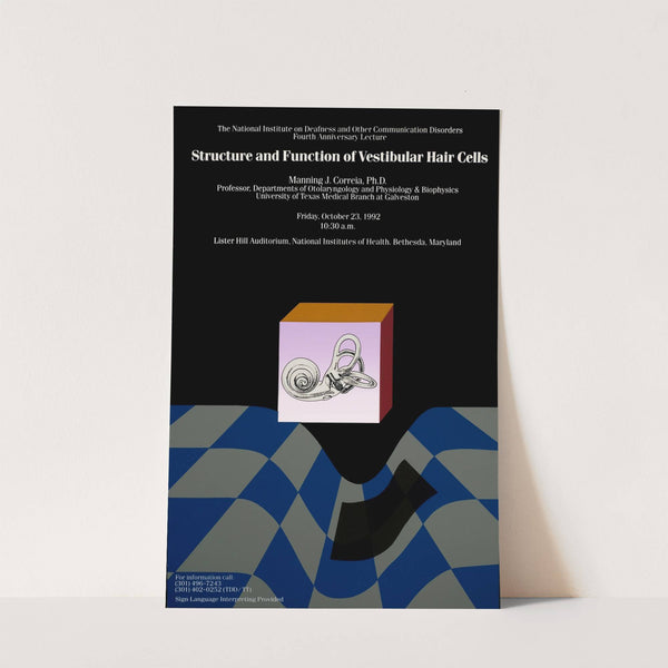 Structure and function of vestibular hair cells by National Institutes of Health