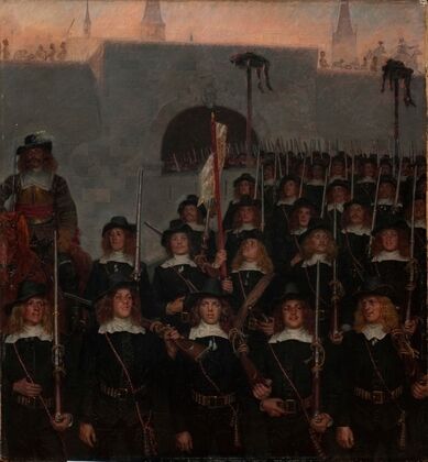 Students leave to defend Copenhagen in 1658