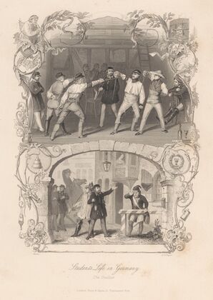 Students’ Life in Germany, The Duellist (1846)