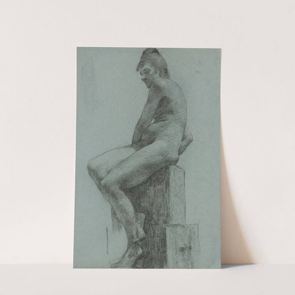 Štúdia aktu sediacej ženy by Ákos Aranyossy