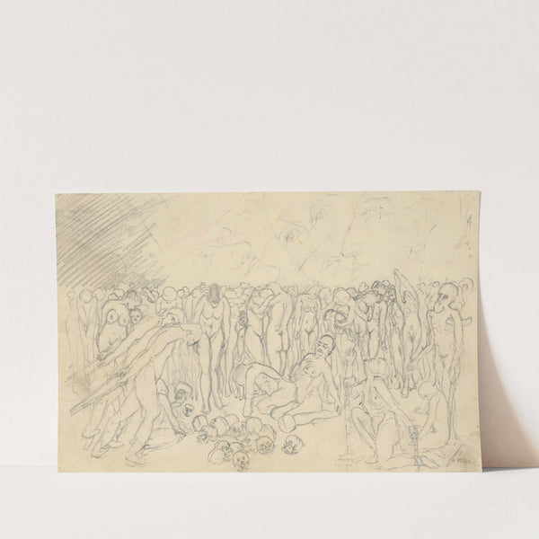 Štúdia davu ľudí by Konštantín Bauer