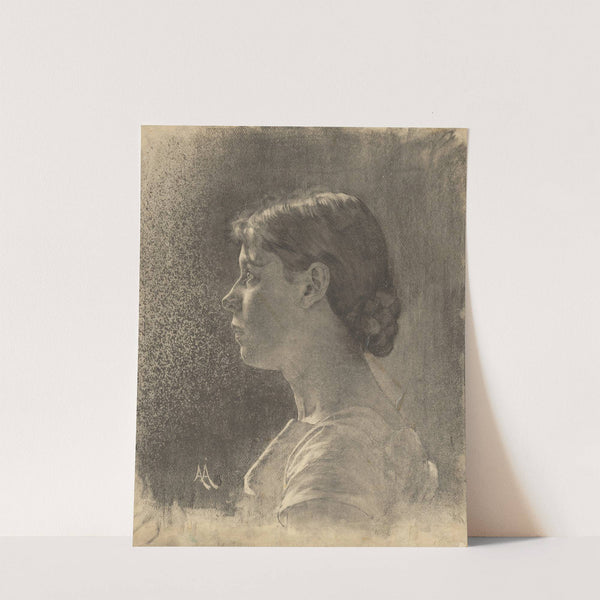 Štúdia hlavy mladej ženy by Ákos Aranyossy