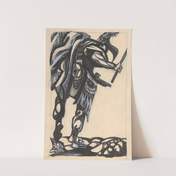 Štúdia k návrhu na obálku ku knihe Štefana Gráfa Juro Jánošiak by Ján Novák