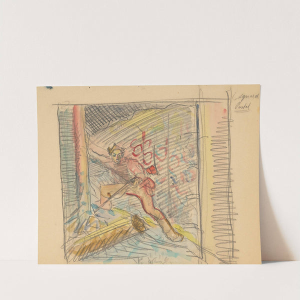 Štúdia lovca by Arnold Peter Weisz-Kubínčan