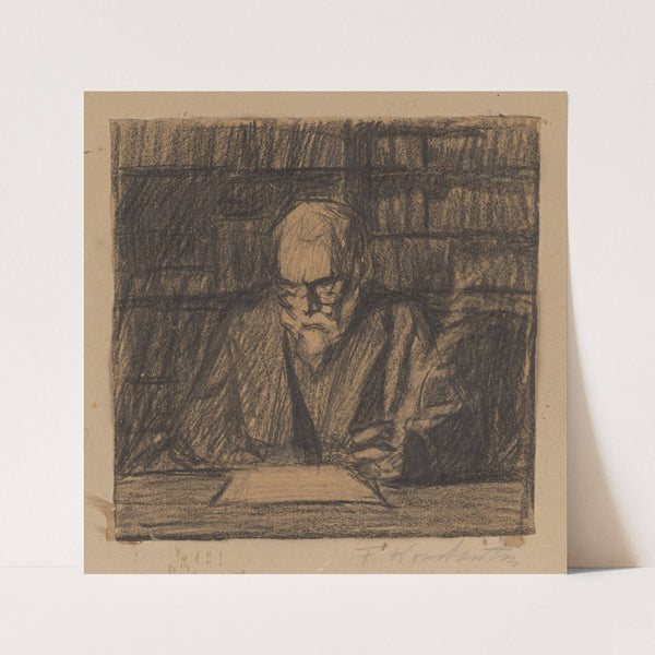 Štúdia muža (1909–1914) by Frida Konstantin