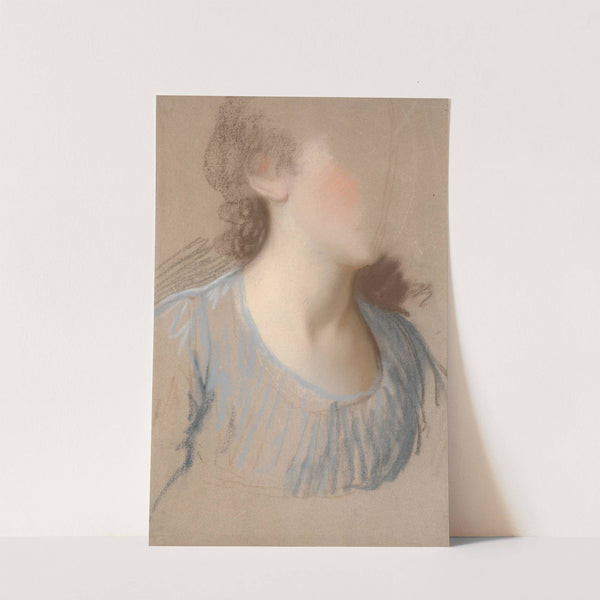 Studie af dames hals by Jens Juel