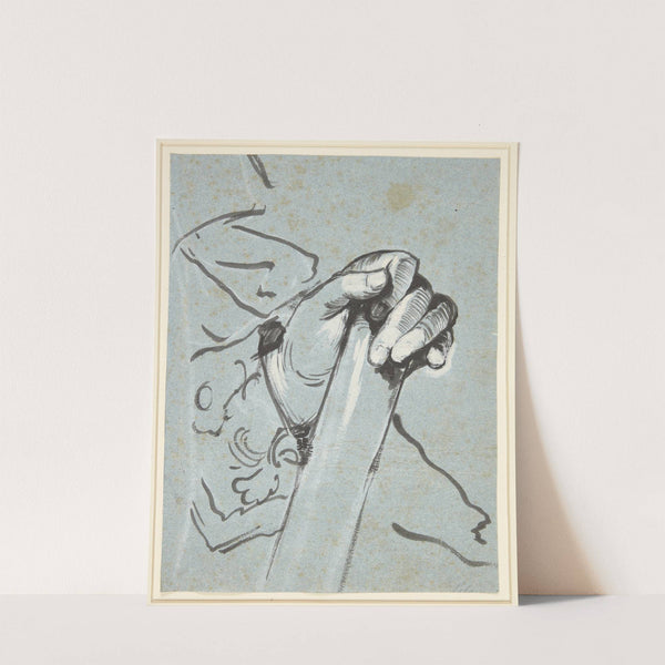 Studie af en hånd by Carl Gustaf Pilo