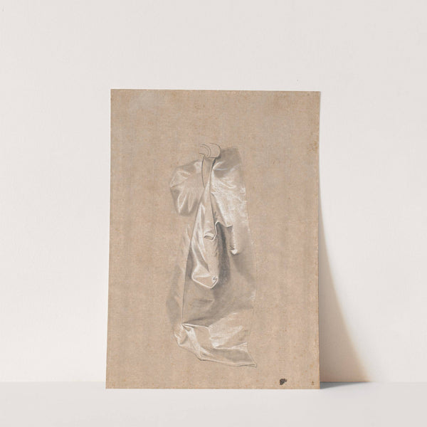 Studie af en silkenederdel by Jens Juel