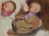 Studie af et barn, der ammes