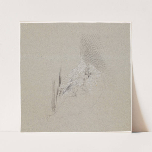 Studie af knipling by Peder Als