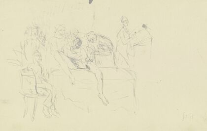 Studie aus dem Kriegslazarett
